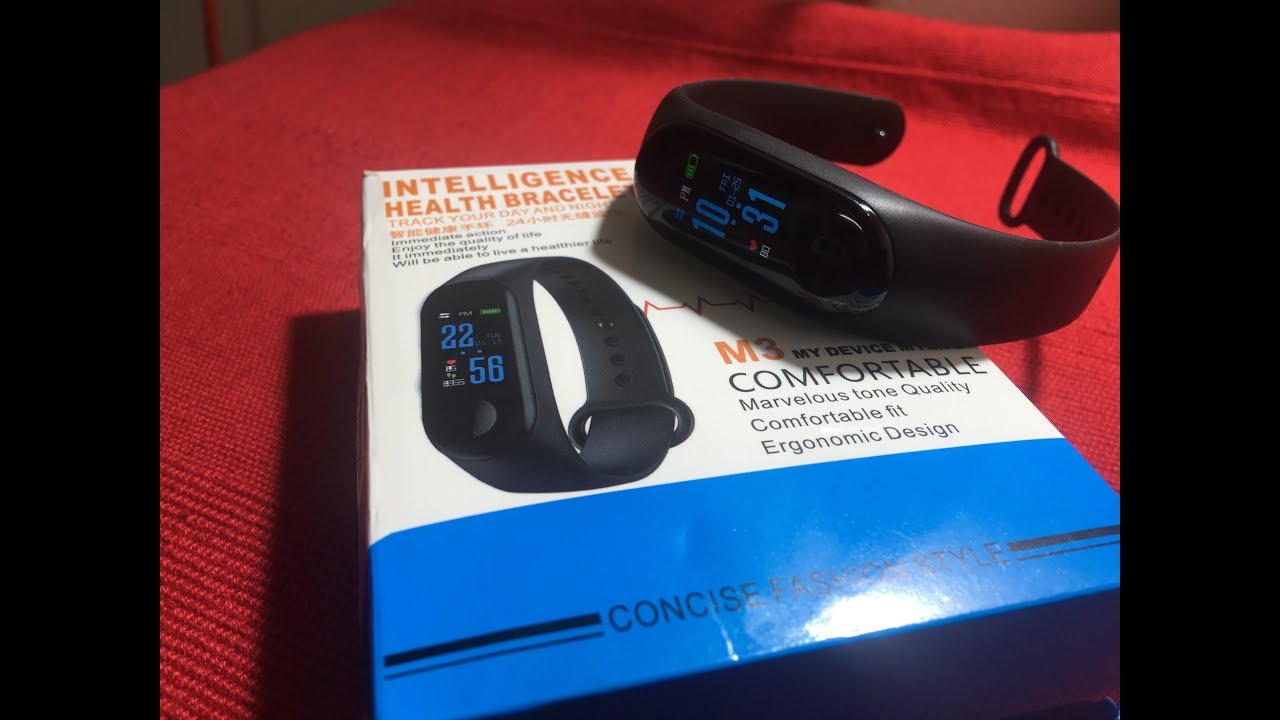 XANES MI3 Activity tracker/Smart Band From Banggood Unboxing