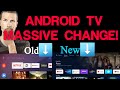 ANDROID TV IS COMPLETELY CHANGING! HUGE UPDATE TO START TODAY! CLOSER TO GOOGLE TV