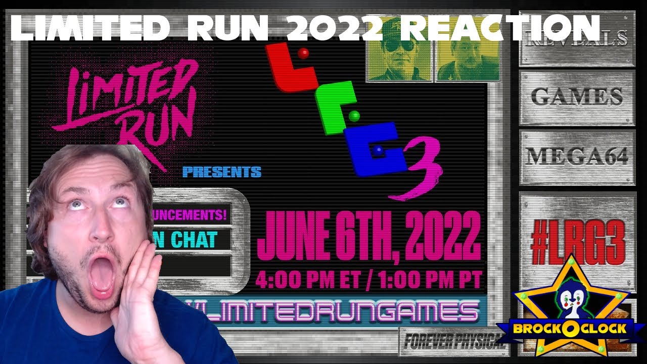 Limited Run Showcase 2022 Reaction