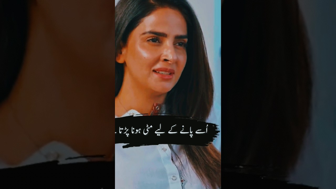 Ishq kainat kay sarbasta razin may say....!Best drama dialogue !Saba Qamar# Jibran