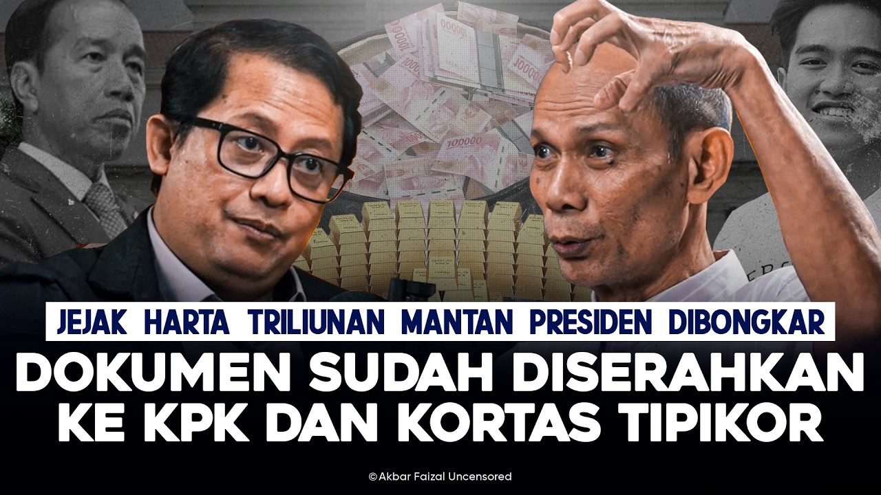 FORMER PRESIDENT'S TRILLIONS IN ASSETS EXPOSED, DOCUMENTS SUBMITTED TO KPK AND THE ANTI-CORRUPTIO...