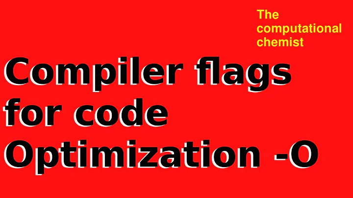 Compiler flags for code optimization for portable and fast code | Scientific computing & HPC