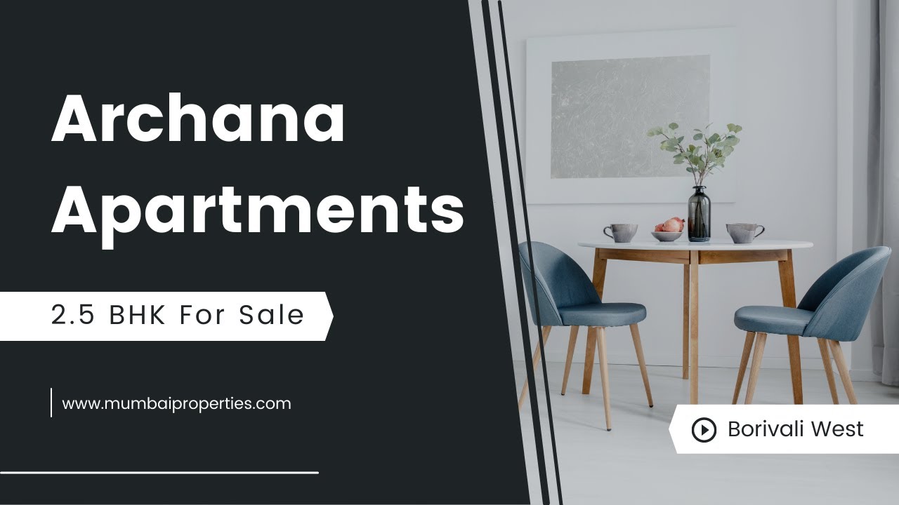 2 BHK with Study For Sale @ Borivali West - ₹ 1.85 Crore