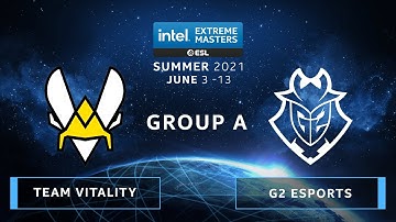 CS:GO - Team Vitality vs. G2 Esports [Vertigo] Map 1 - IEM Summer 2021 - Group A