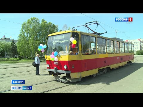 В барнаульском депо №3 проходит конкурс профессионального мастерства среди водителей трамваев