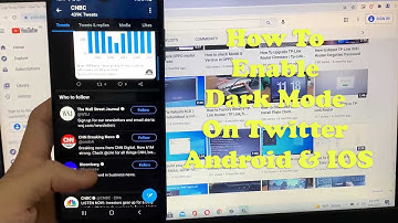 How To Enable Dark Mode On Twitter Android/iOS Phone | Twitter Night Mode 2022
