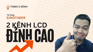 TM922 Timer 2 Kênh LCD cỡ lớn, thử cài ON  1 ngày và OFF 1 ngày! #TM922 #sinotimer