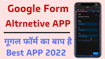 Google Form Alternative | Zenforms App 2022.