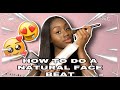 HOW TO DO A NATURAL FACE BEAT