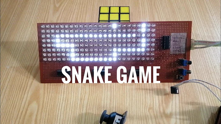 Arduino Snake Game | 8x24 LED Matrix