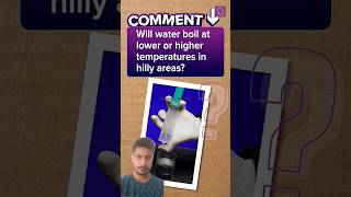 Boiling water in syringe science experiment#shortsfeed #experiment #science #shorts