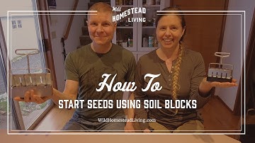 How To Start Seeds Using Soil Blocks Video