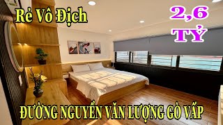 Bán Nhà Gò Vấp 1511} Căn Nhà Rẻ Nhất Gò Vấp Chỉ Với 2,6 Tỷ . Sát bên Nguyển Văn Lượng LOTTEMAK