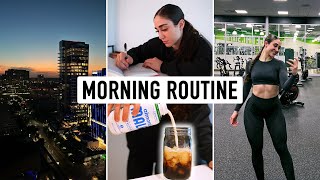 4am Realistic & Productive Morning Routine | Self Care + Gym Edition!