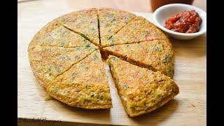 VEGETABLE OMELETTE / VEGETABLE SPANISH OMELETTE