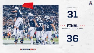 2021 American Football Highlights: UCF 36, Boise State 31 (Sep. 2, 2021)