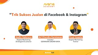 AVANA Academy Jakarta : Trik Sukses Jualan di Facebook & Instagram