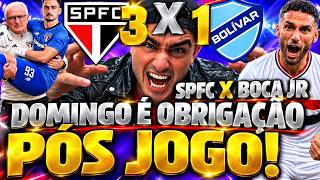 POST-MATCH: SPFC 3-1 BOLÍVAR: THEY ONLY DID THEIR JOB | ANALYSIS AND RATINGS! SUNDAY IS A MUST-WIN