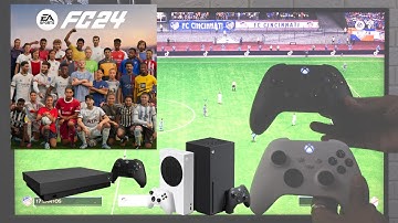 How to play EA Sports FC 24 local Co-Op/Multiplayer in XBOX