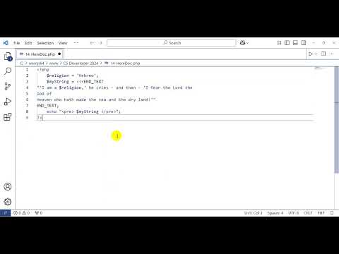 15-Using Your Own Delimiters | PHP Developer
