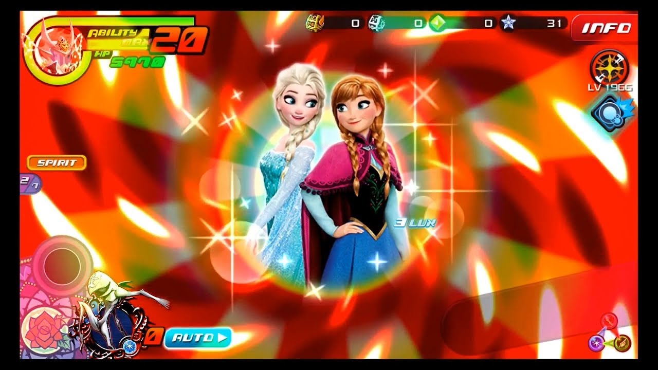 [KHUx JP] 7★ 310% ~ 430% Guilted Anna & Elsa Showcase