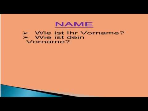 introduce yourself 