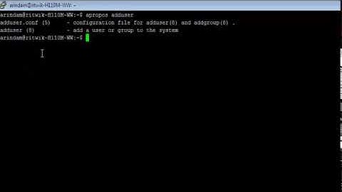 Linux - apropos Command - w3resource