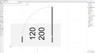 Archicad 2019 Tür Mit Selbstgemachter Grundrissdarstellung