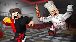 TRAPPED in Papa Pizza’s Pizzeria! (Scary Roblox Obby)