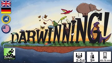 Darwinning! ►►► Trick taking + poker meets evolutionary prehistoric food chain!