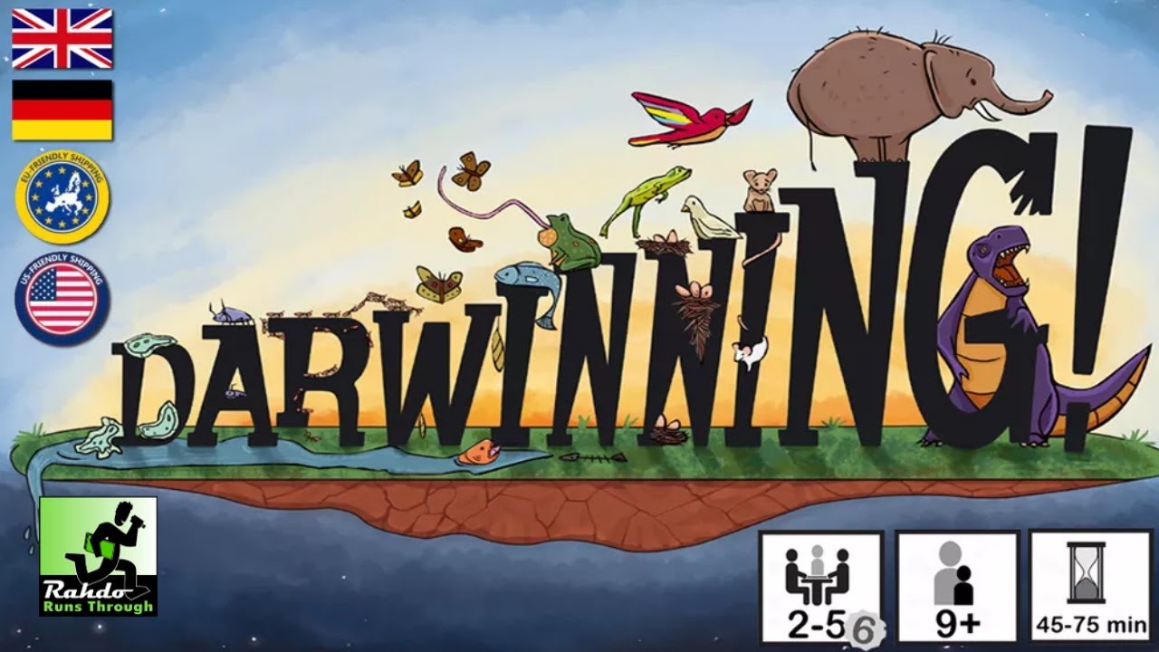 Darwinning! ►►► Trick taking + poker meets evolutionary prehistoric food chain!
