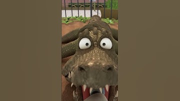 They See Me Rolling...with the alligators?🐊 #arpo #shorts #cartoon