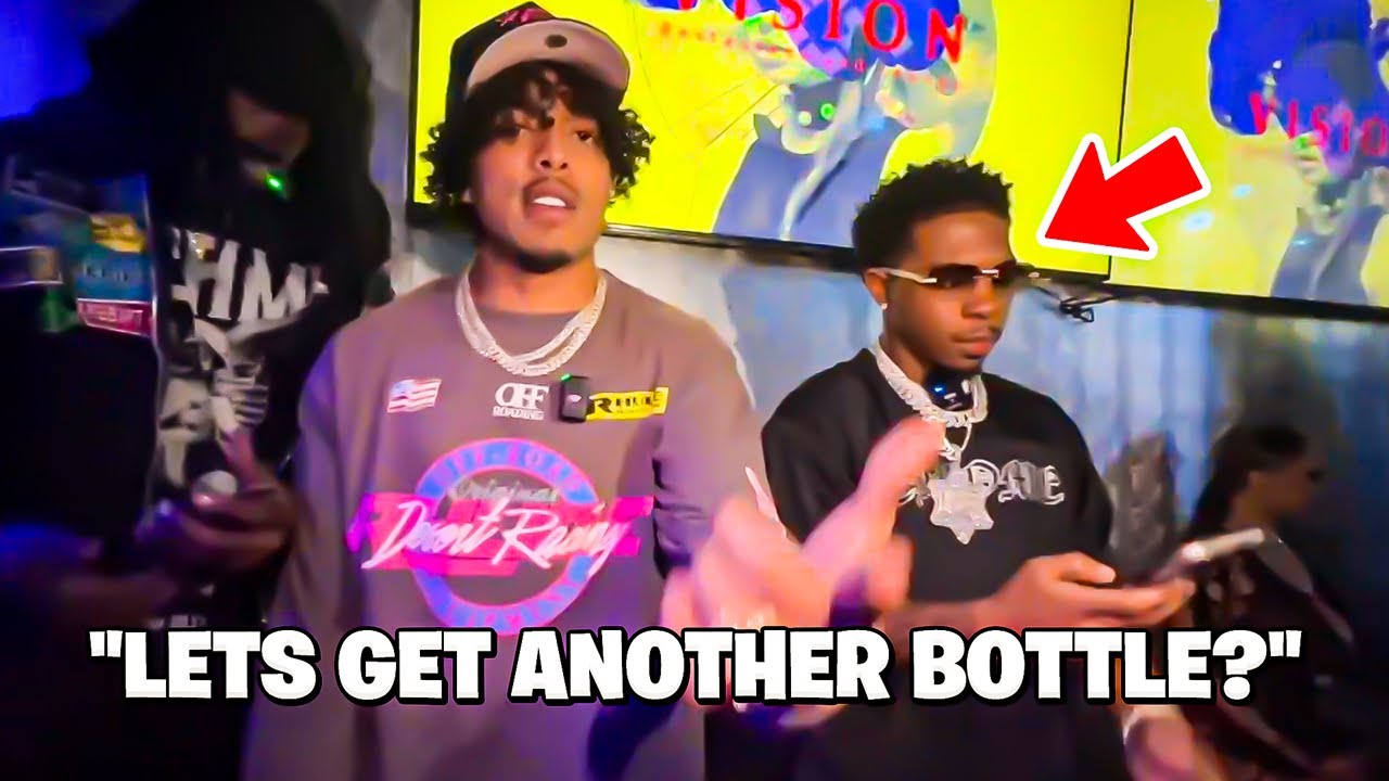 King Cid & Deshae Frost POP OUT at the CLUB!