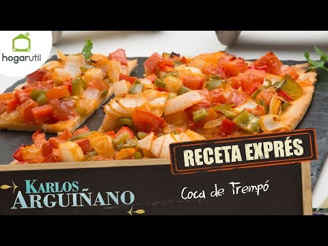 Receta Exprés: Coca de Trempó