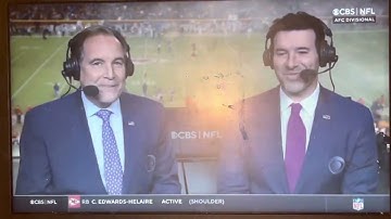 BUF@KC AFC Divisional game Intro on CBS