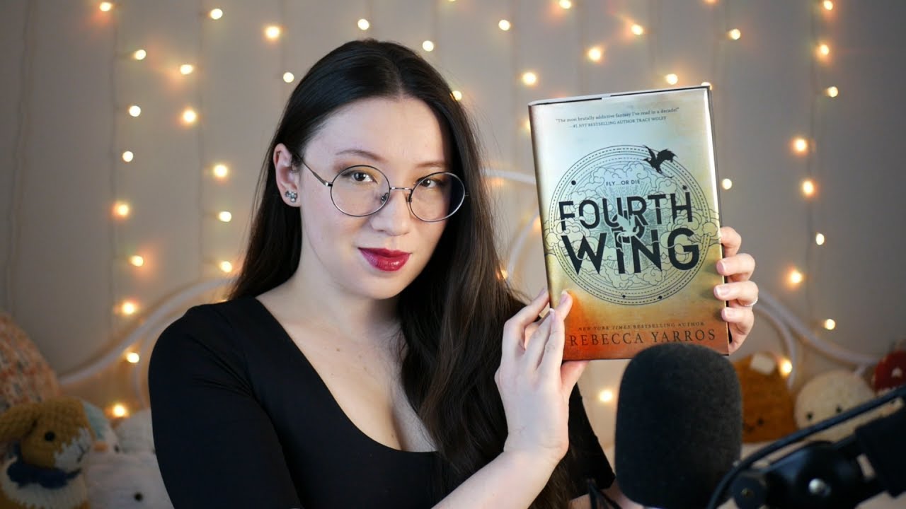 ASMR 📚 Reading You FOURTH WING To Fall Asleep 🐉 Soft Spoken