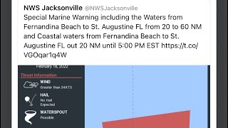 JAX Special Marine Warning (EAS #52)