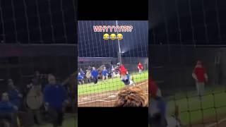 BIG collision at the plate! #shorts #baseball #reels #viralvideo #sports #tackle #highlights #crash