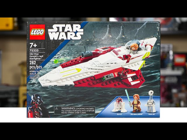 Lego Star Wars 75333 Obi-Wan Kenobi'S Jedi Starfighter Review! (2022) -  Youtube