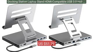 Docking Station Laptop Stand HDMI-Compatible USB 3.0 Hub PD... — Top Pick 2026 | Unbeatable Price!
