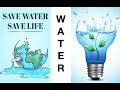 Water conservation  importance of water  save water  lets learn with nehal
