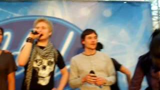 Video thumbnail of "Idolerna sjunger "Ja må hon leva""