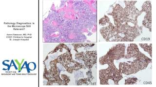 Pathology Diagnostics: Is the Microscope Still Relevant - Aaron Sassoon, MD, PhD
