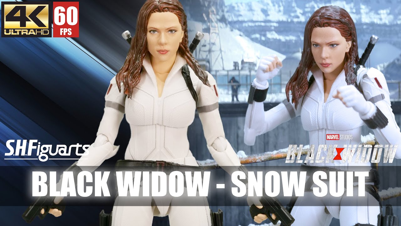 REVIEW : S.H.Figuarts Black Widow Snow Suit | SHF | Marvel - YouTube