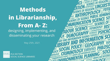 IFLA Social Sciences Research Methods Webinar