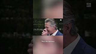 Newsom slams pretend "pious" Mike Johnson