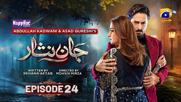 Jaan Nisar Ep 24 - [Eng Sub] - Digitally Presented by Happilac Paints - 24nd June 2024 - Har Pal Geo