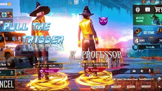PULL THE TRIGGER..... (PUBG LOBBY VIDEO) X_PROFESSOR