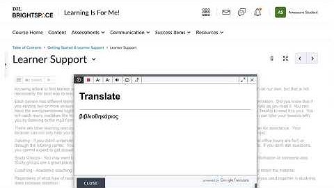 Increase Your Vocabulary (Translate)