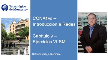 CCNA1v5 - Capítulo 9 - Ejercicios de VLSM